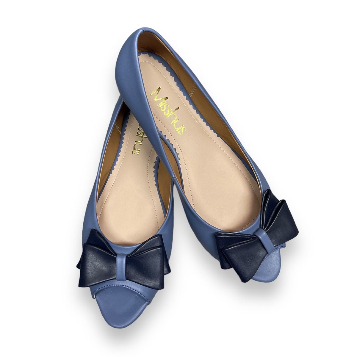 GENERICO - Balerinas Mujer Misshus Dora Azul acero