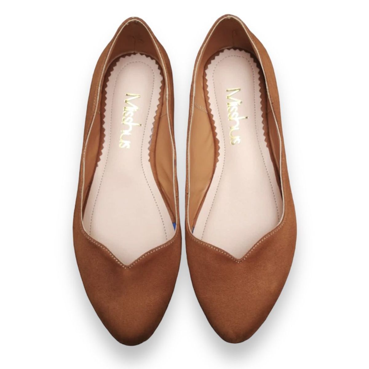 GENERICO - Balerinas Mujer Misshus Flor camel