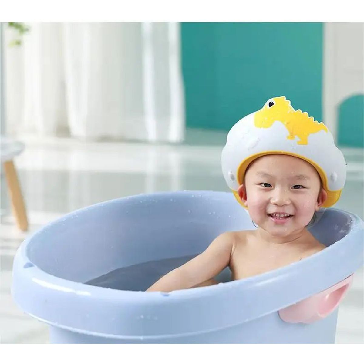 GENERICO - Visera Antilagrimas para Baño Amarillo