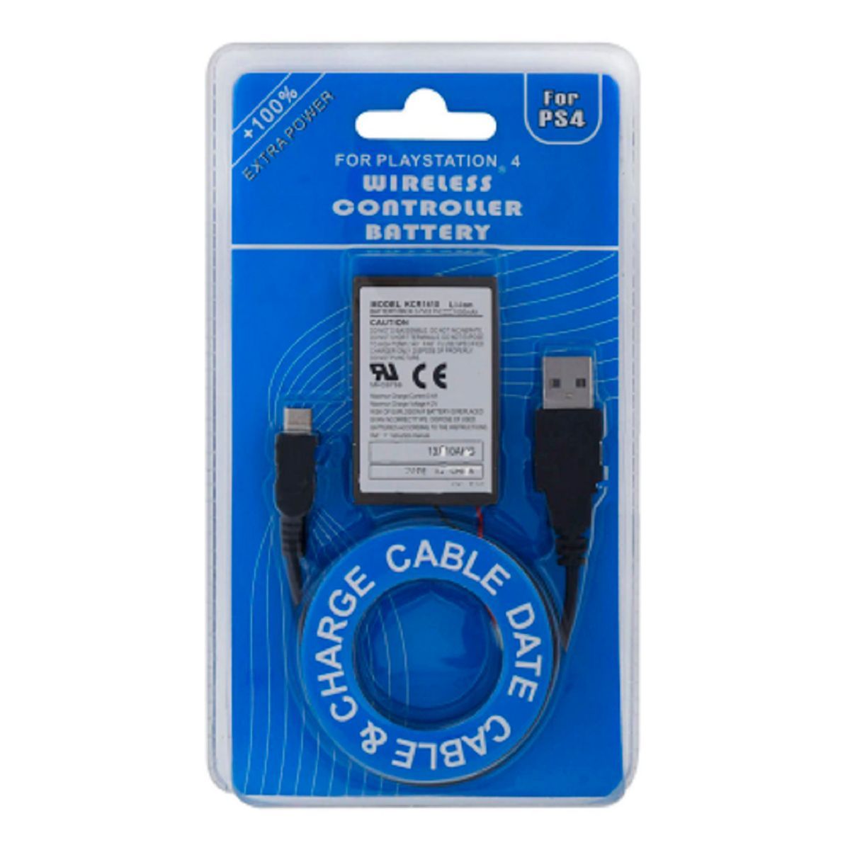 GENERICO - Bateria De Repuesto Para Mando Control Ps4.