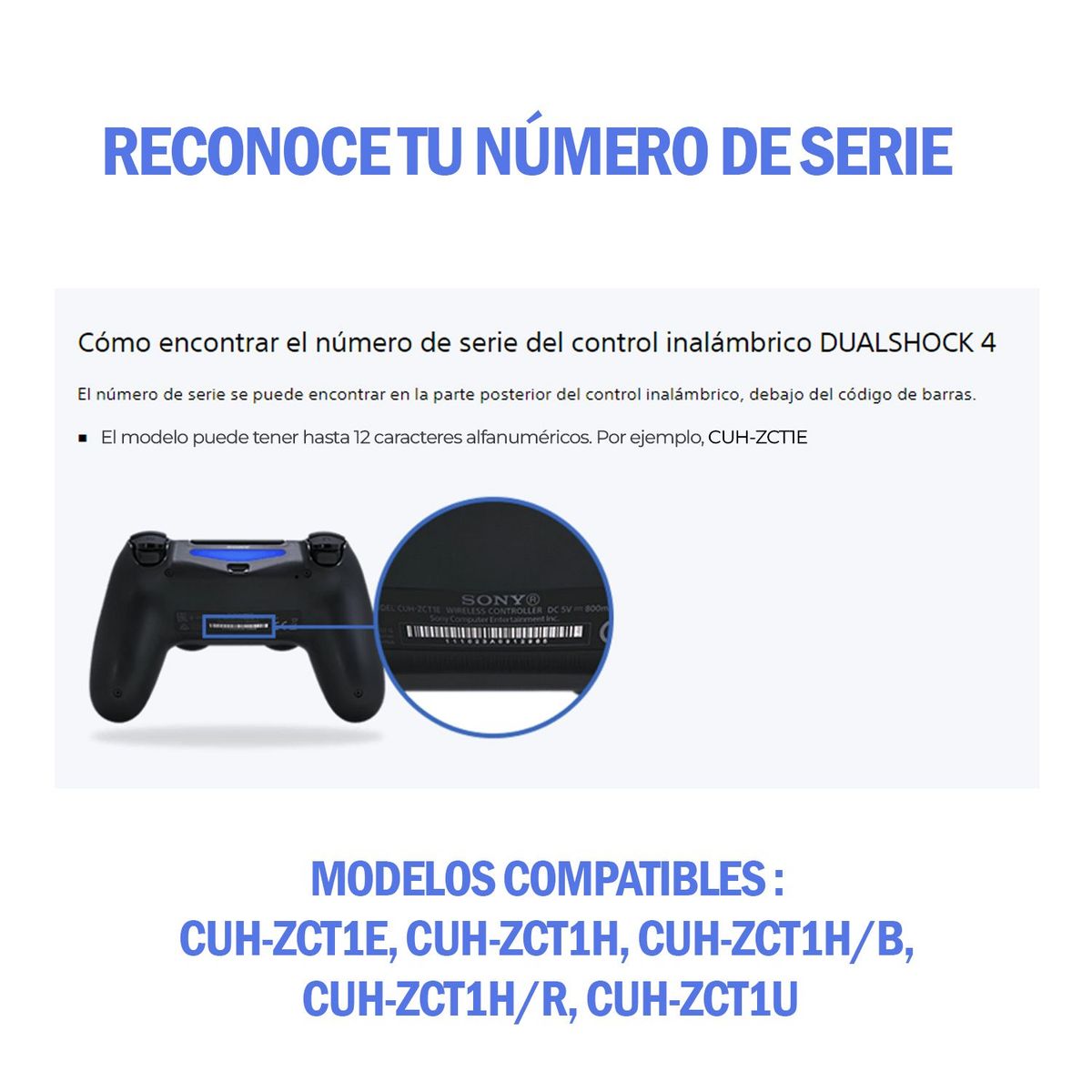 GENERICO - Bateria De Repuesto Para Mando Control Ps4.