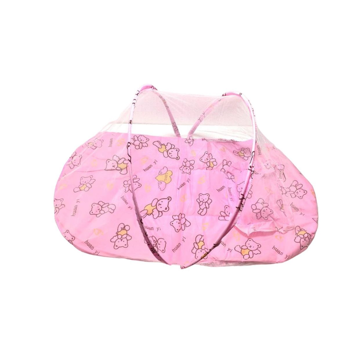 GENERICO - Mosquitero Acolchado Osita Rosa