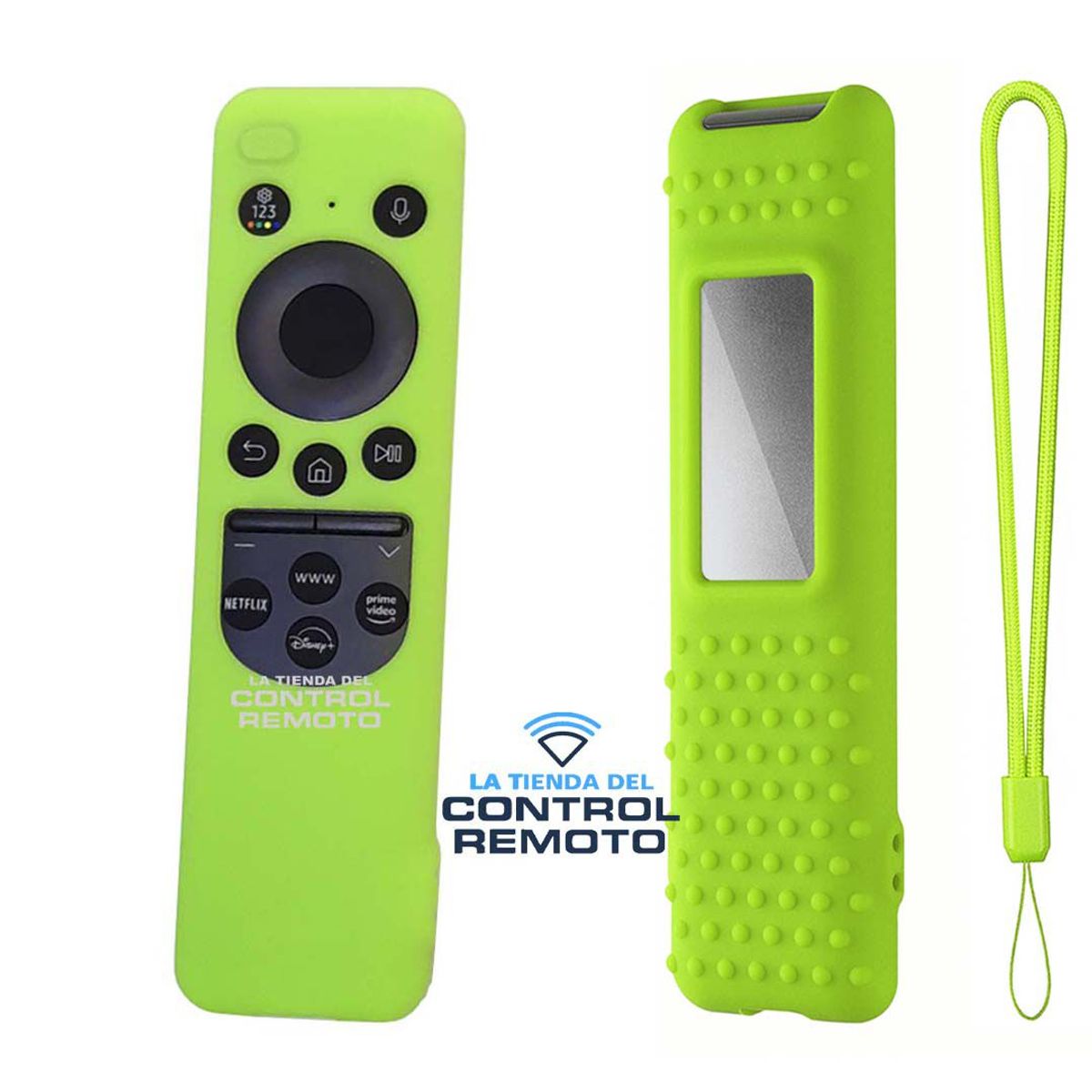 GENERICO - Funda Protector De Control Samsung Solar 2024 - Verde Forescente