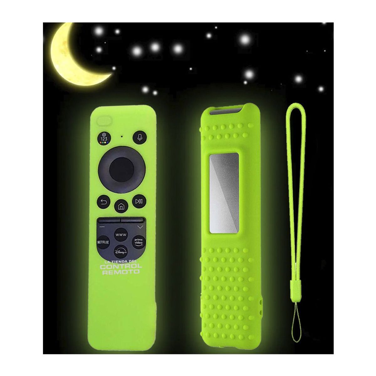 GENERICO - Funda Protector De Control Samsung Solar 2024 - Verde Forescente