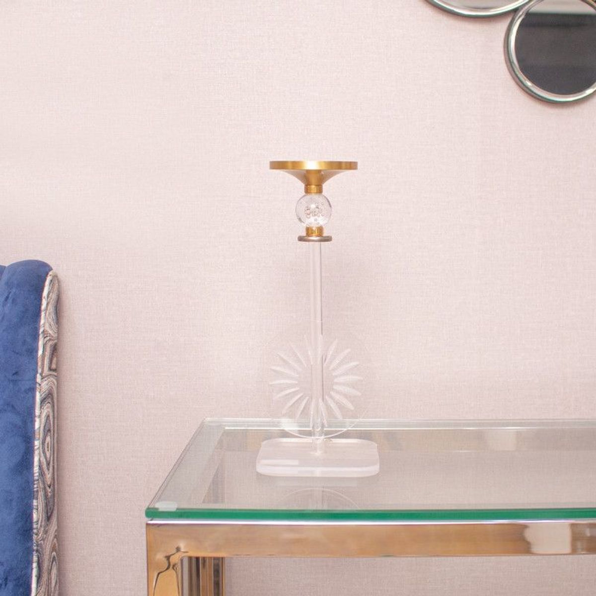 PANADECOR - Candelero Decorativo Panadecor De Acrílico 23.5Cm