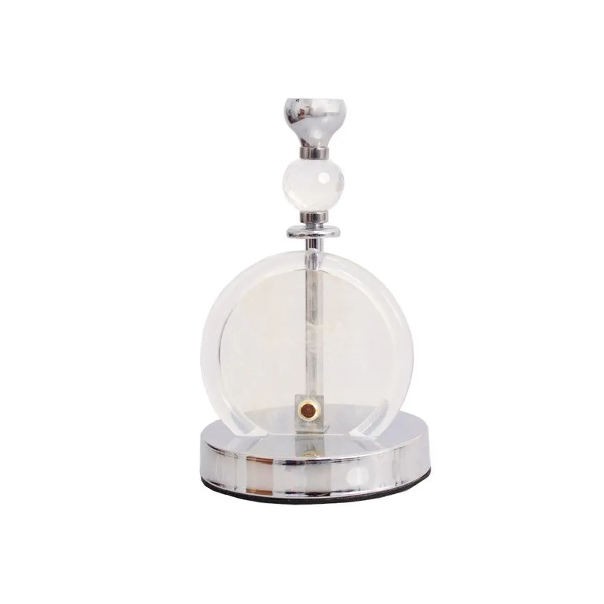 PANADECOR - Candelero Decorativo Panadecor Plateado 20Cm De Acrílico