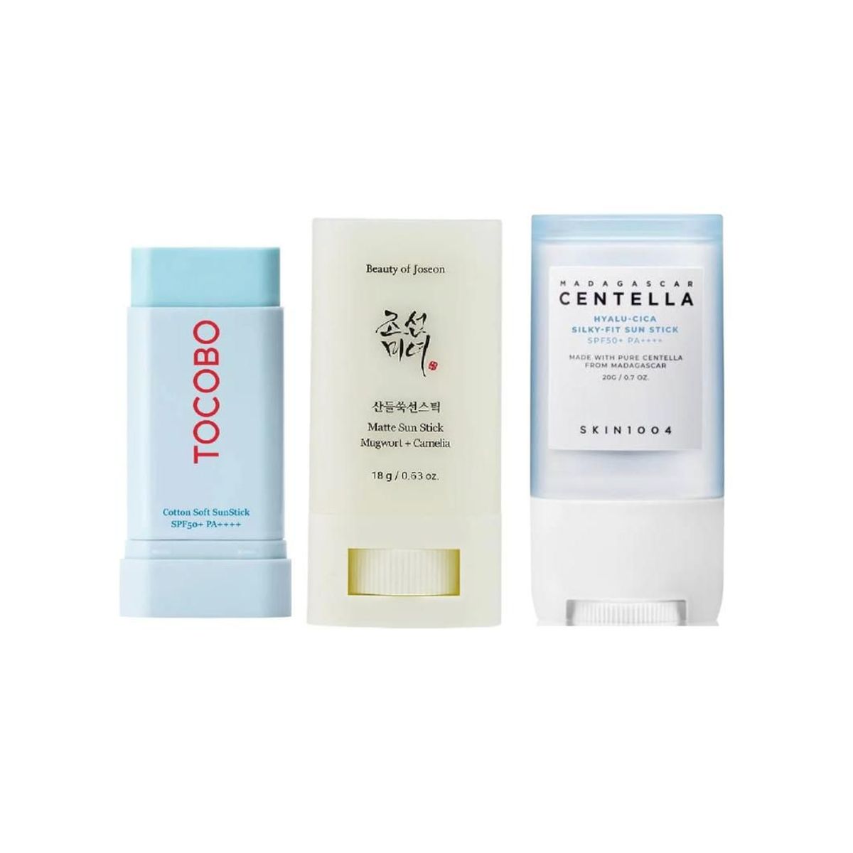 TOCOBO - Tri Pack Sun Stick Tocobo Skin 1004 Beauty of Joseon Corea