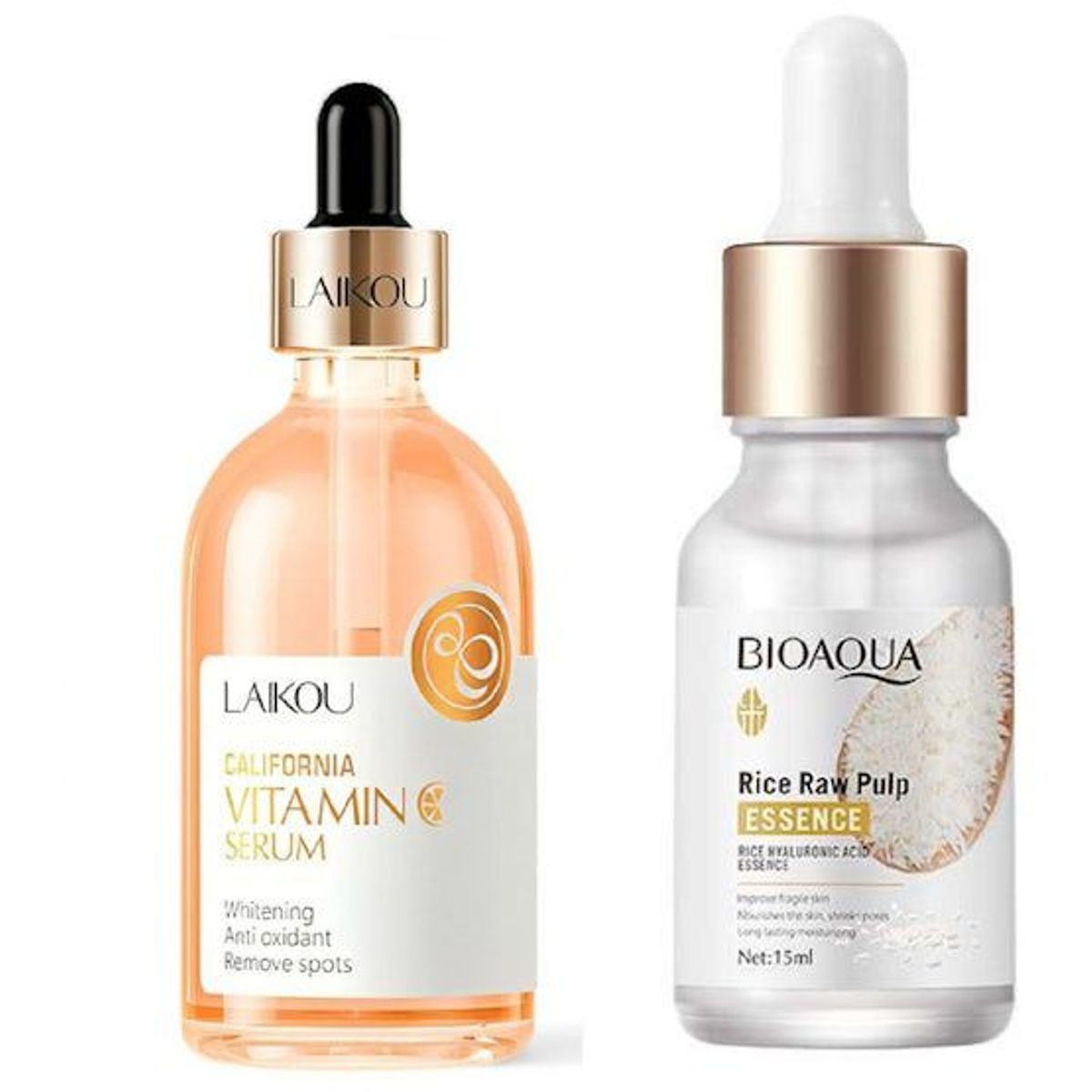 BIOAQUA - Serum Vitamin C + Serum de Arroz
