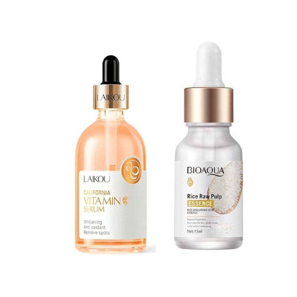 BIOAQUA - Serum Vitamin C + Serum de Arroz