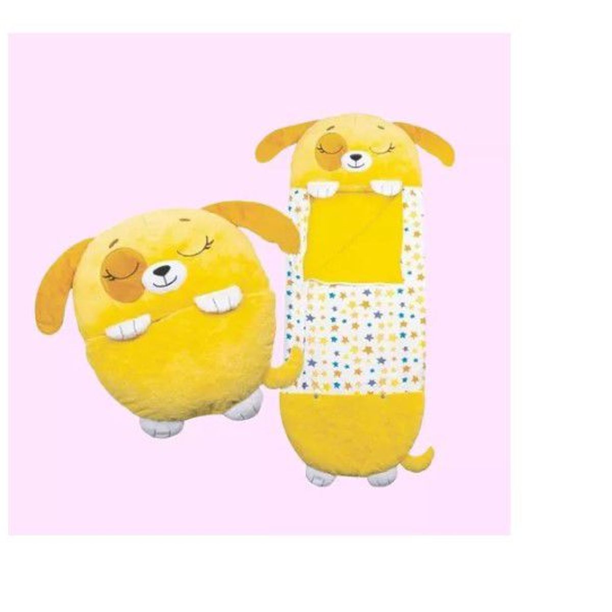 GENERICO - Saco de dormir con almohada para niños diseño perro