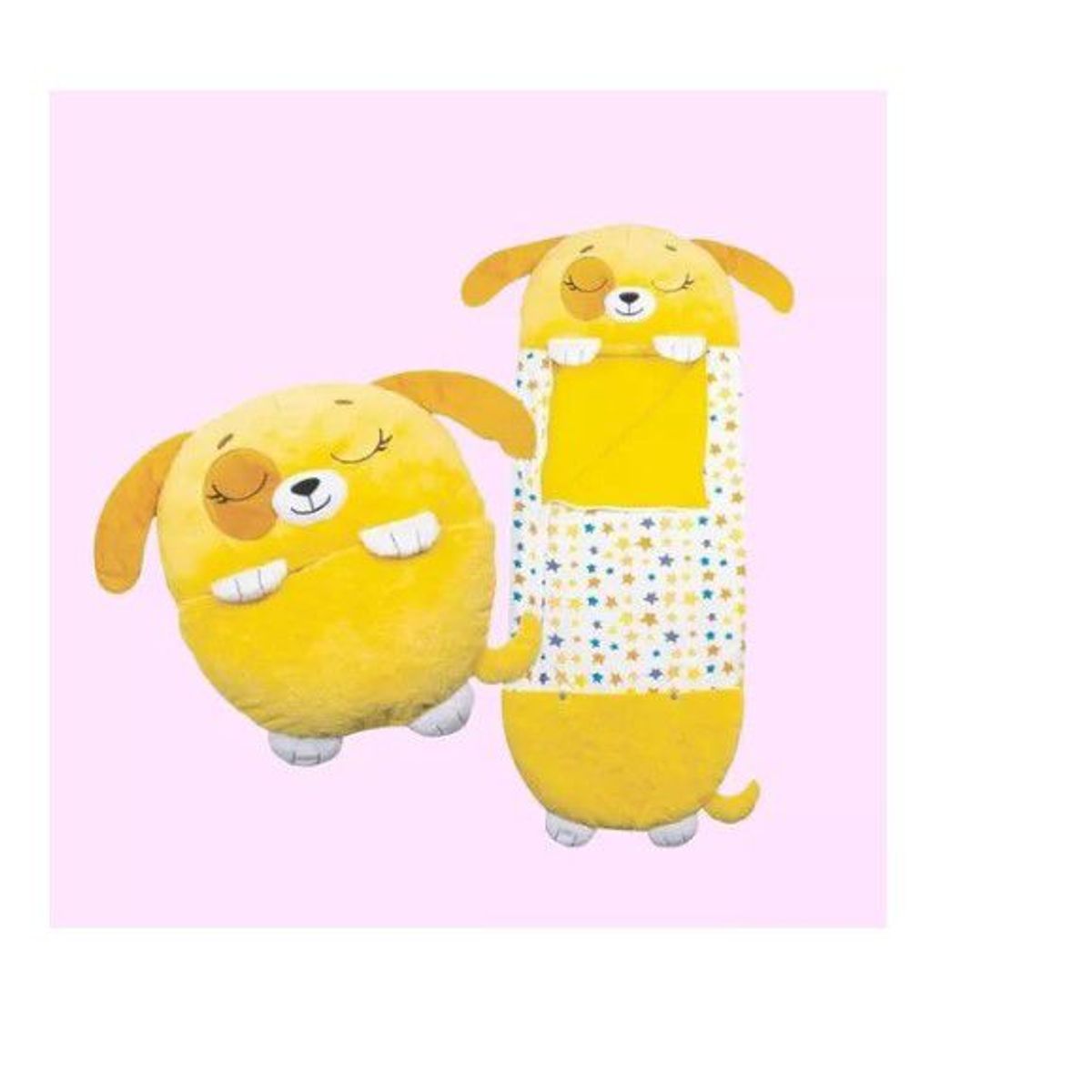 GENERICO - Saco de dormir con almohada para niños diseño perro