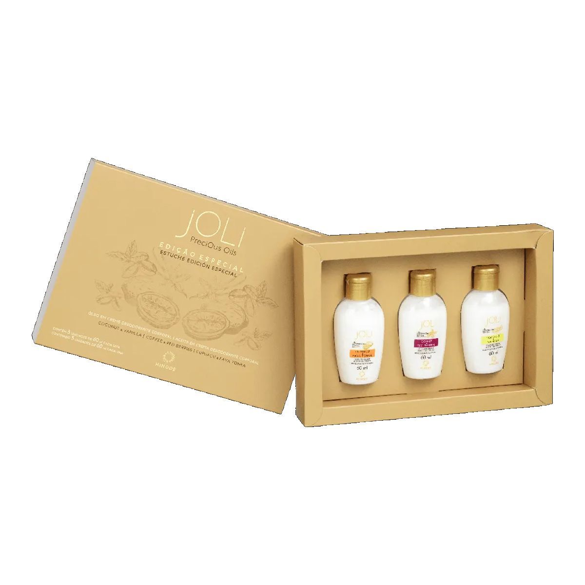 GENERICO - KIT Mini JOLI Hidratantes Vainilla con Red Berries y Cupuacu 60ml