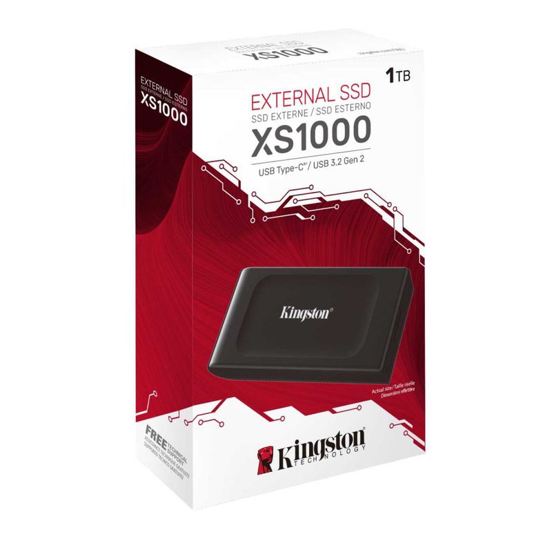 KINGSTON - SSD Externo Kingston XS1000 1TB