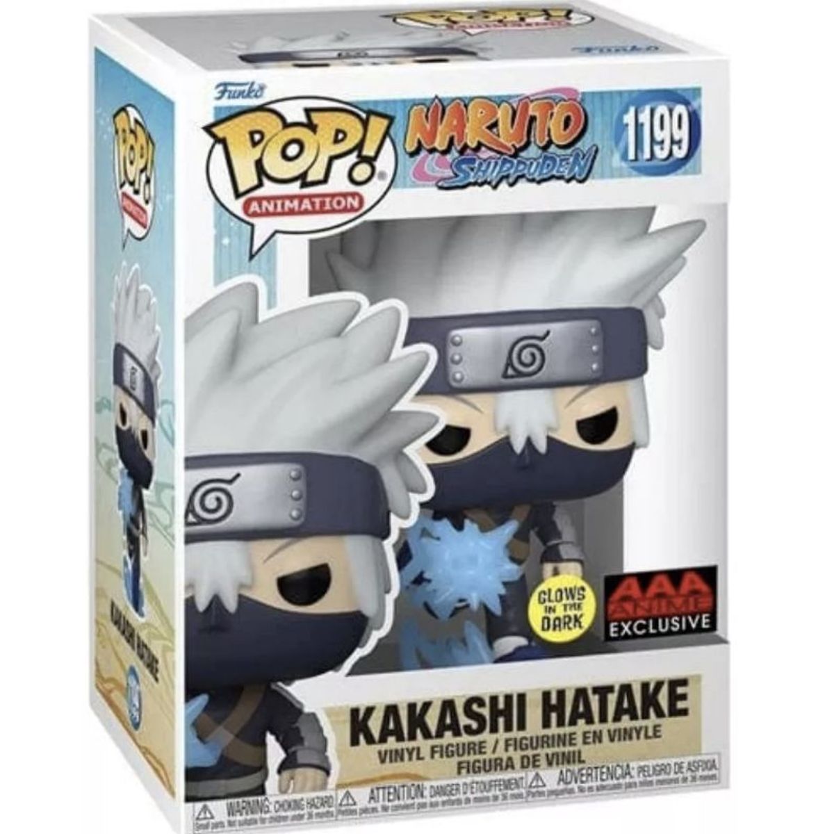 FUNKO - Kakashi Joven Funko Pop 1199 Glow In The Dark Exclusivo