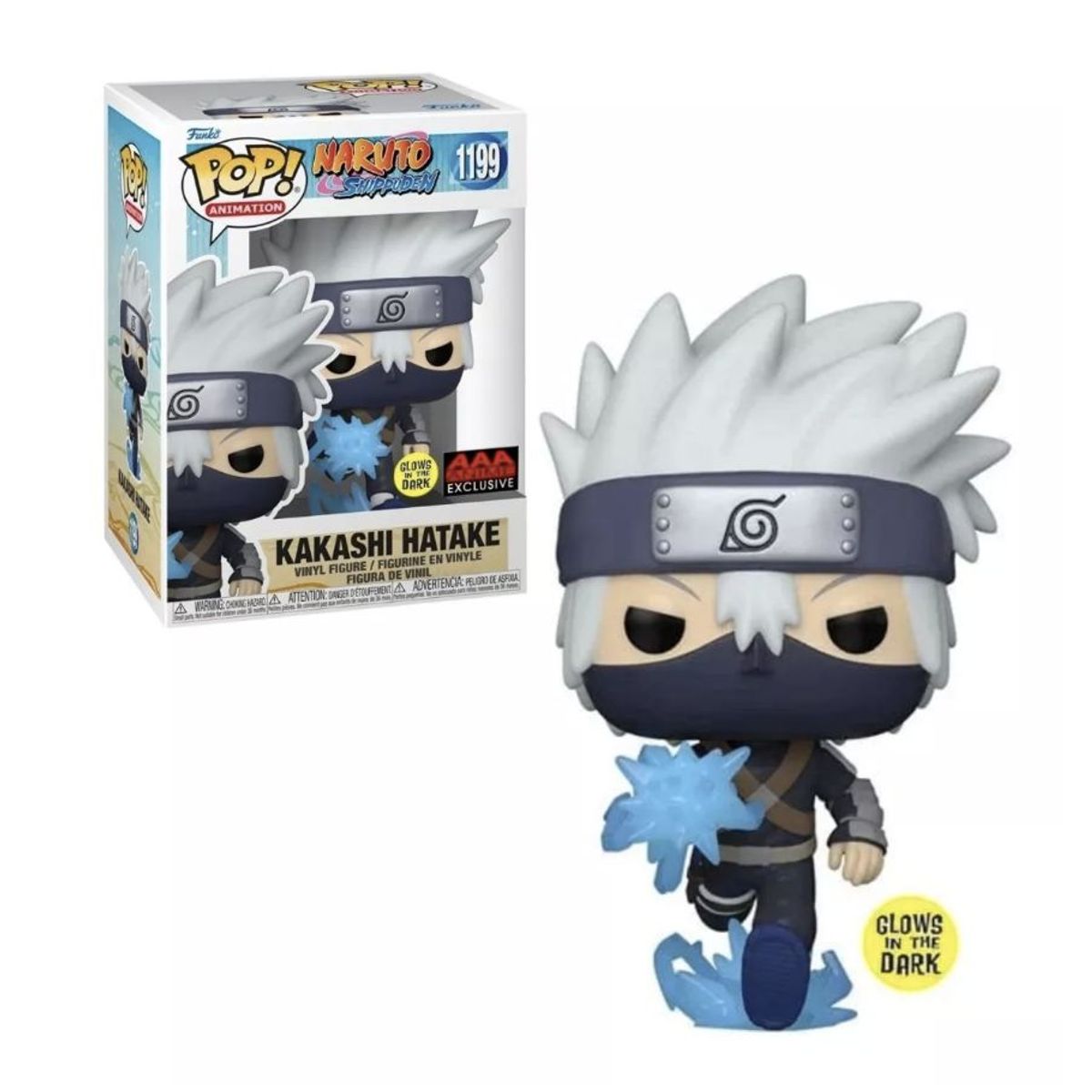 FUNKO - Kakashi Joven Funko Pop 1199 Glow In The Dark Exclusivo