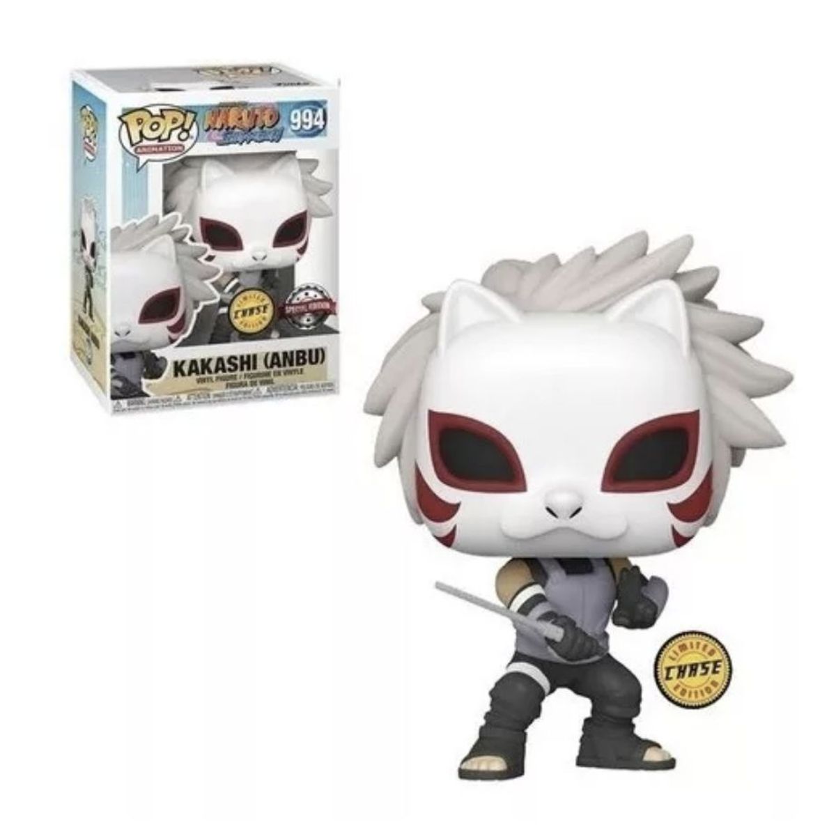 FUNKO - Kakashi Anbu Chase Funko Pop 994 Naruto Shippuden Exclusivo