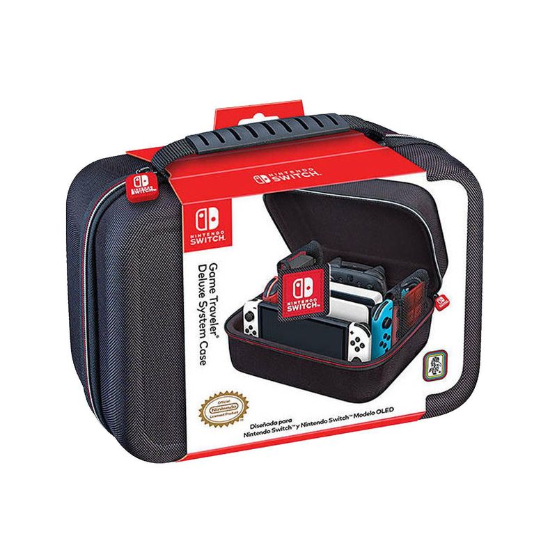 NINTENDO - Estuche viajero para Nintendo switch game traveler deluxe system case