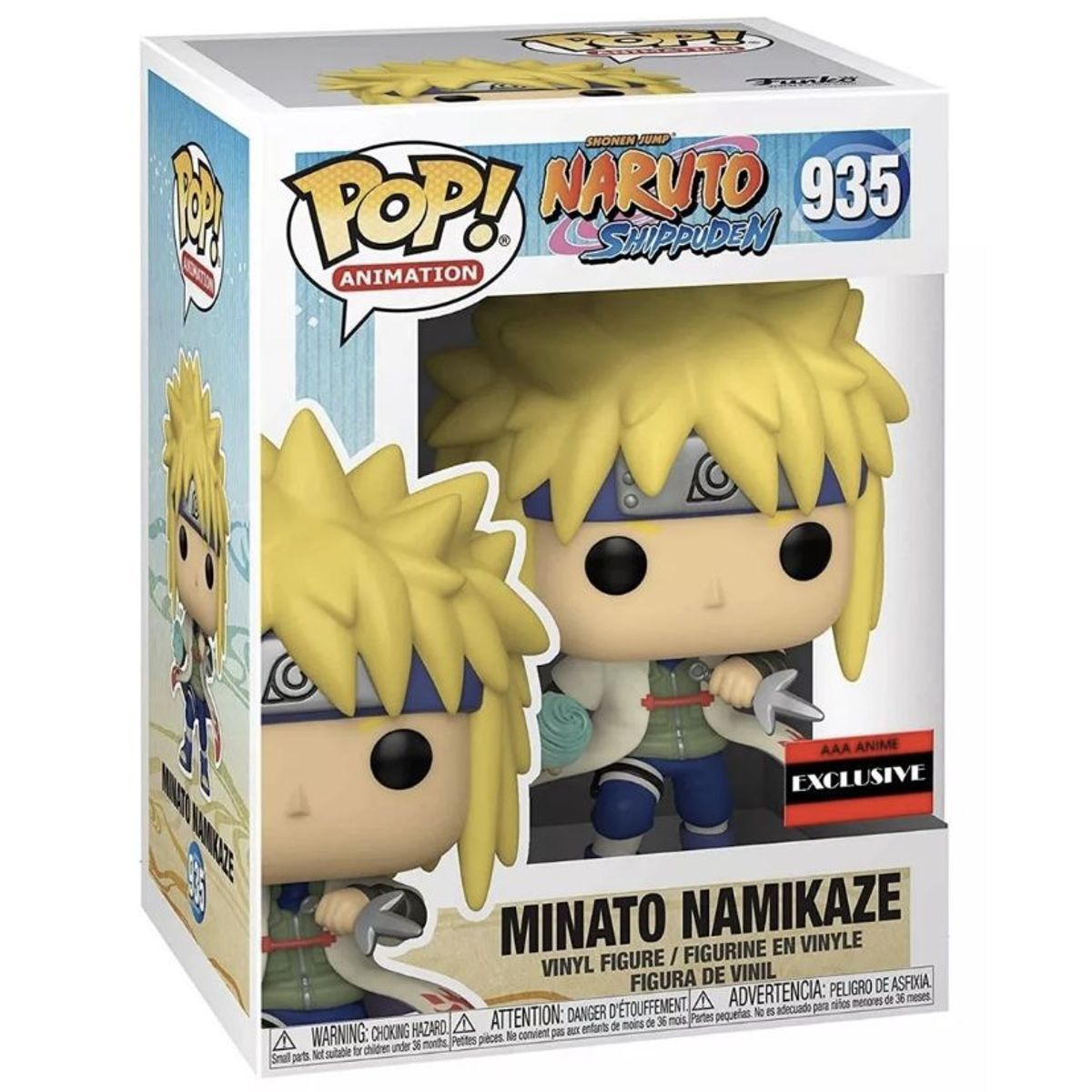 FUNKO - Minato Funko Pop 935 Exclusivo AAA Naruto Shippuden