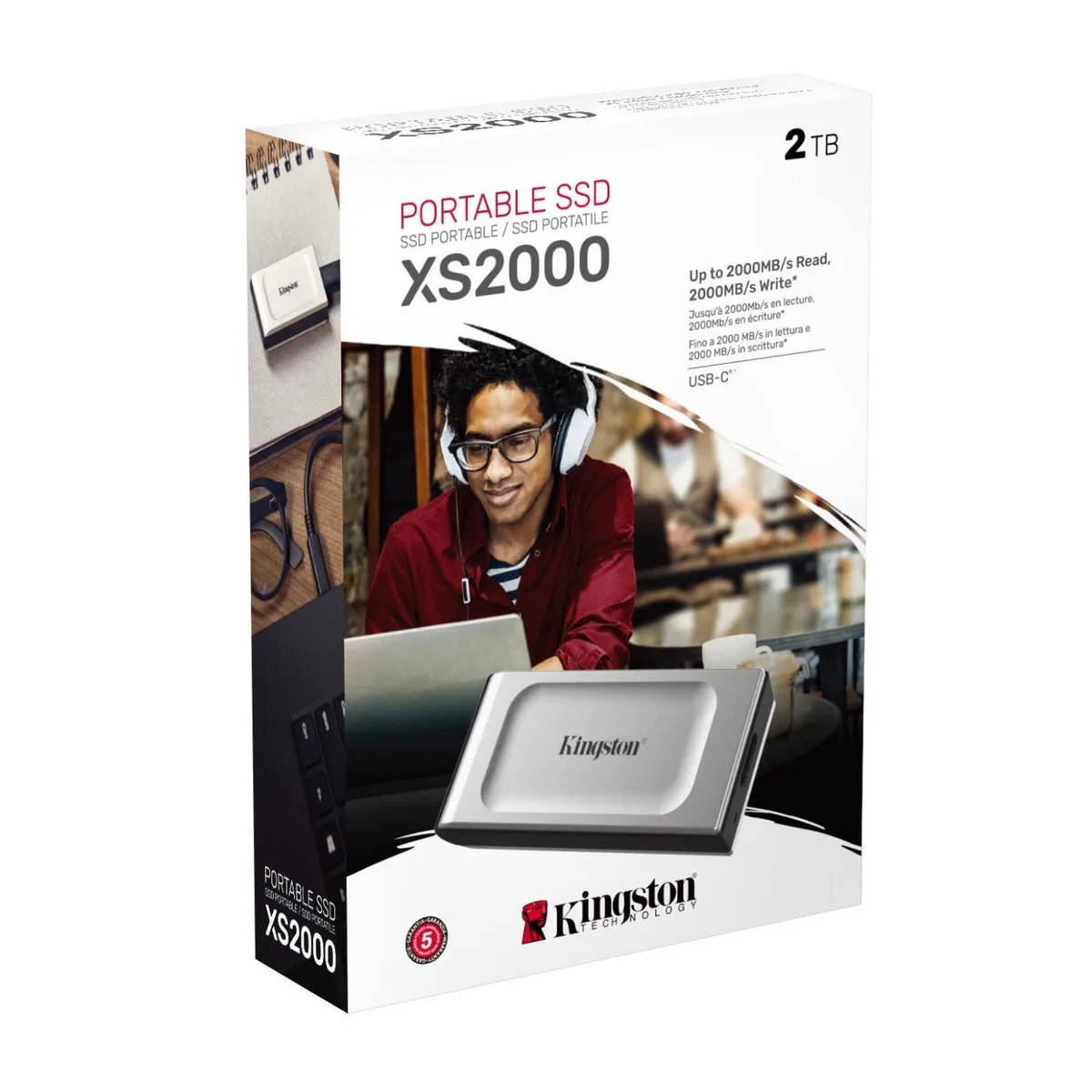 KINGSTON - SSD Externo XS2000 2TB