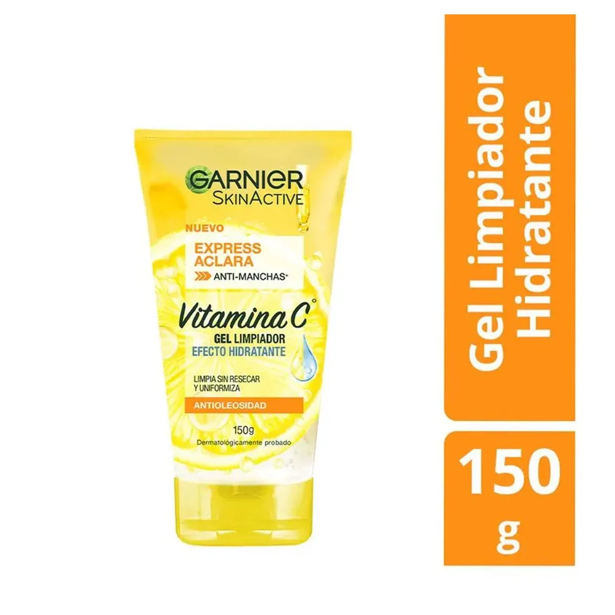 GARNIER - Gel Limpiador Hidratante Garnier Skin Active Express Aclara 150g_123