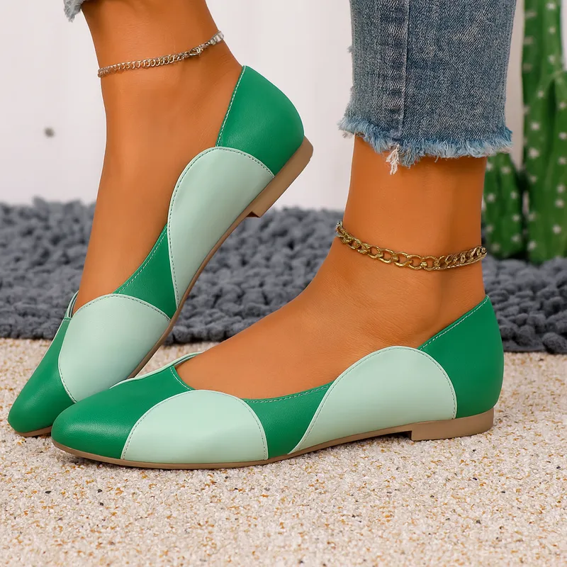 GENERICO - Balerinas Mujer Misshus Danna verde