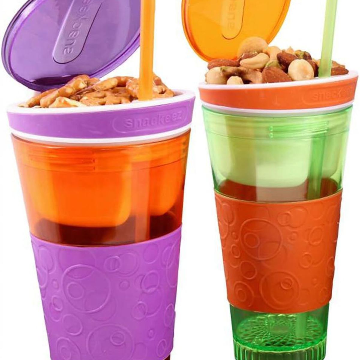 GENERICO - Snackeez- Vaso 2 en 1 para Bebidas y Snacks -Nina