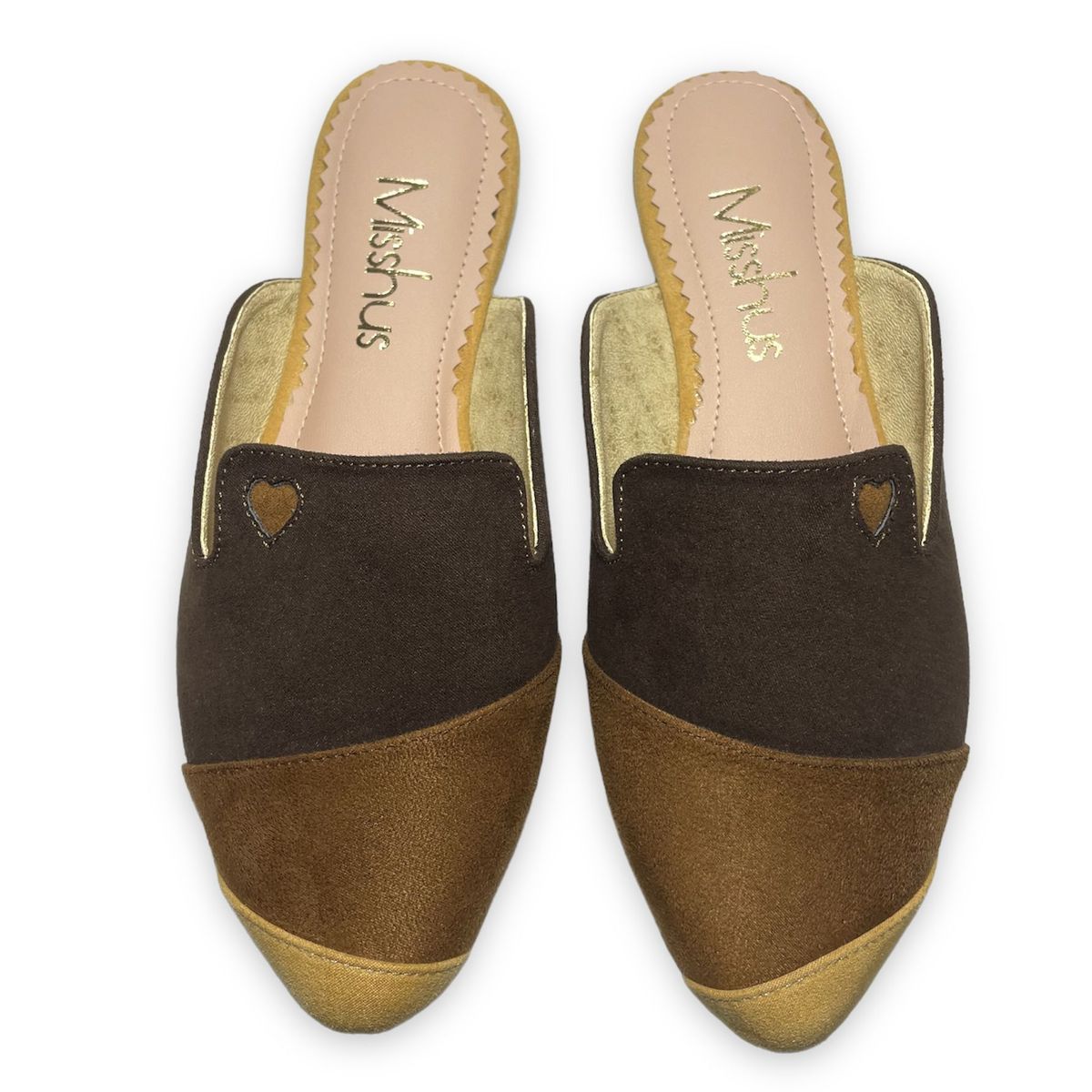 GENERICO - Zapatos mules Mujer Misshus Iris mix marrón