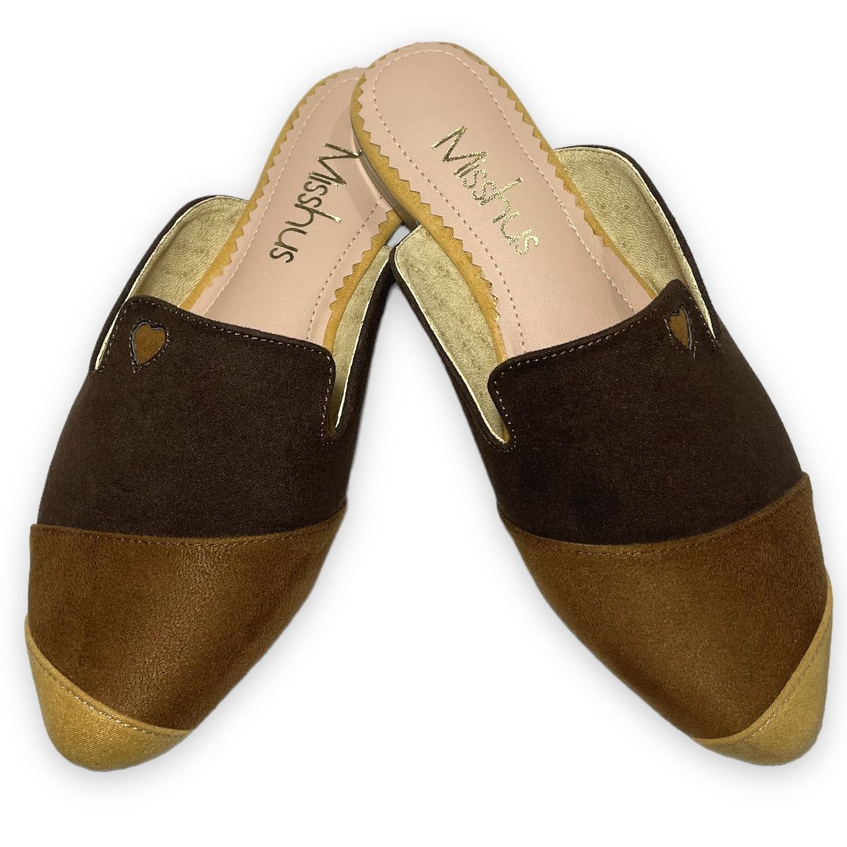 GENERICO - Zapatos mules Mujer Misshus Iris mix marrón