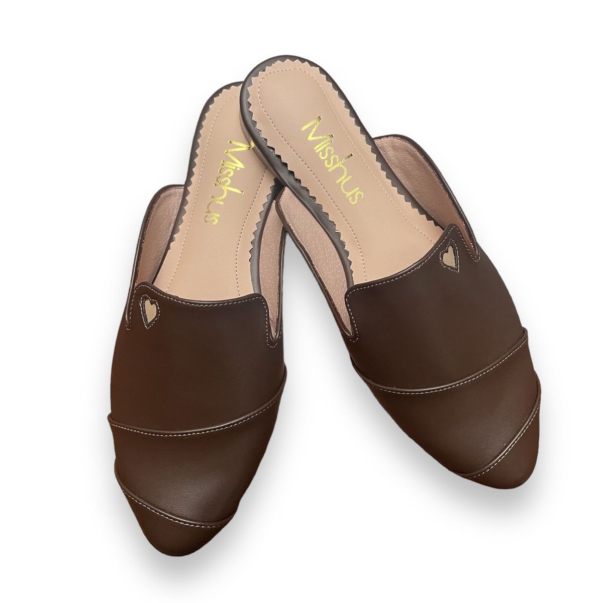 GENERICO - Zapatos mules Mujer Misshus Iris marron