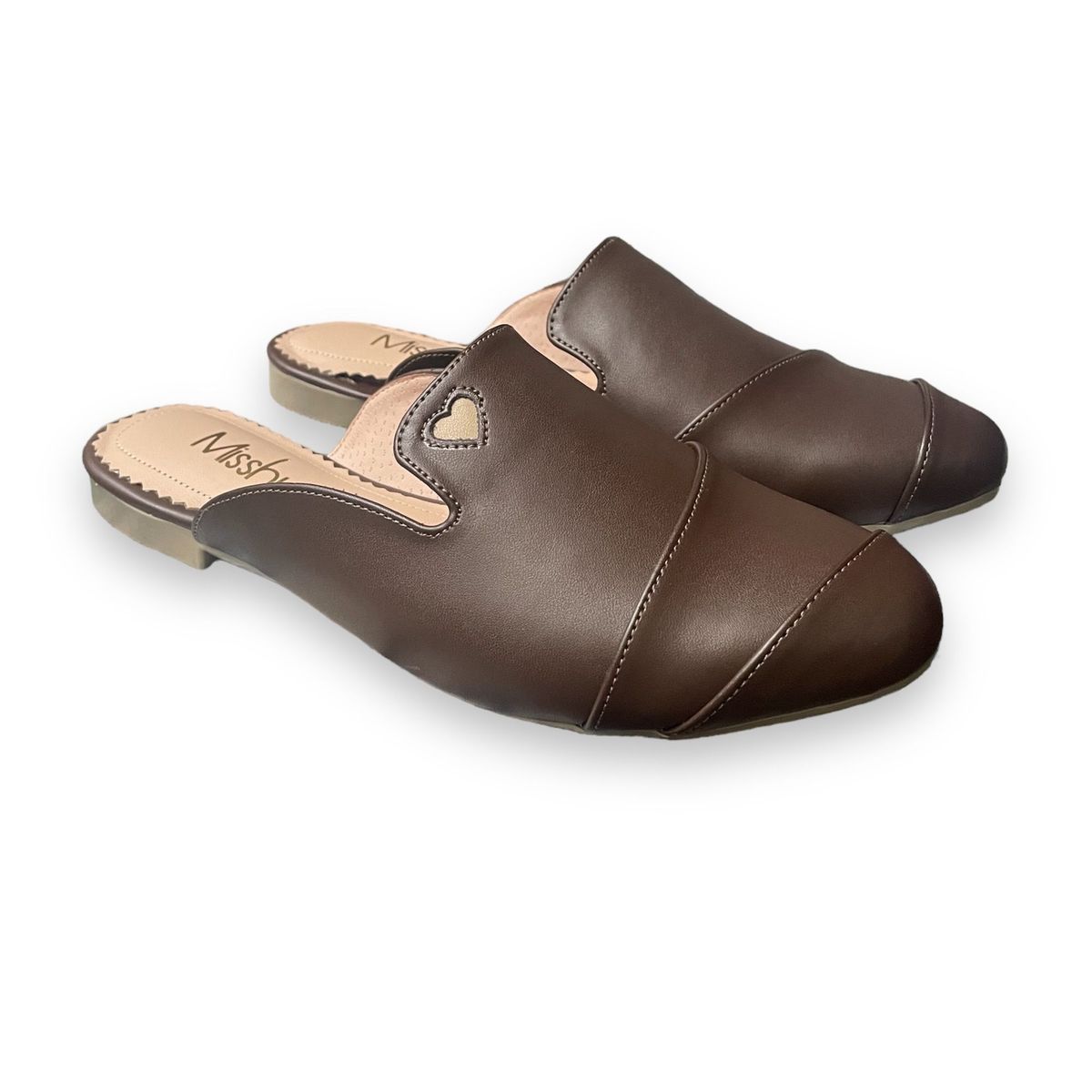 GENERICO - Zapatos mules Mujer Misshus Iris marron