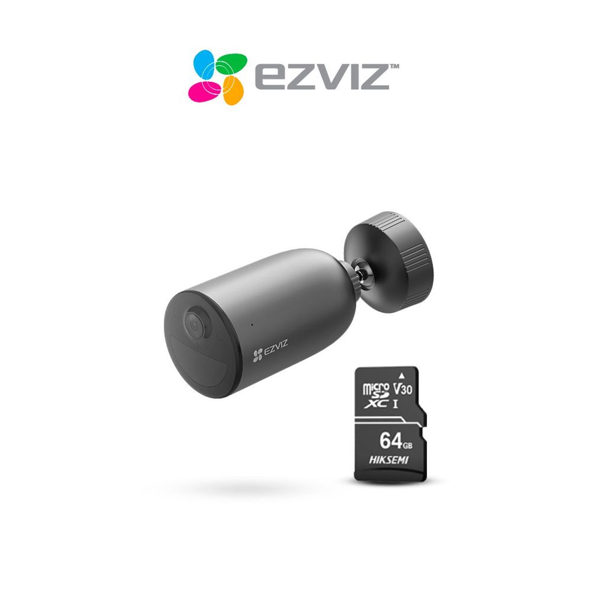 EZVIZ - Càmara Inalambrica Wifi para Exterior con Bateria 2k + SD 64 GB - Ezviz