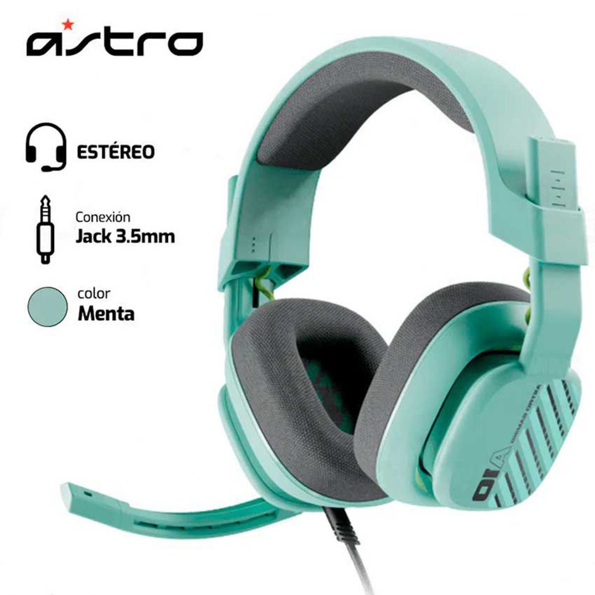 ASTRO - Audífono ASTRO A10 G2 35MM ESTEREO MENTA