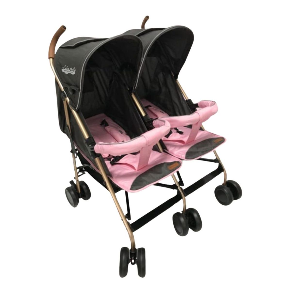 BABY HAPPY - Coche Mellisero Dantero Baby Happy Rosado