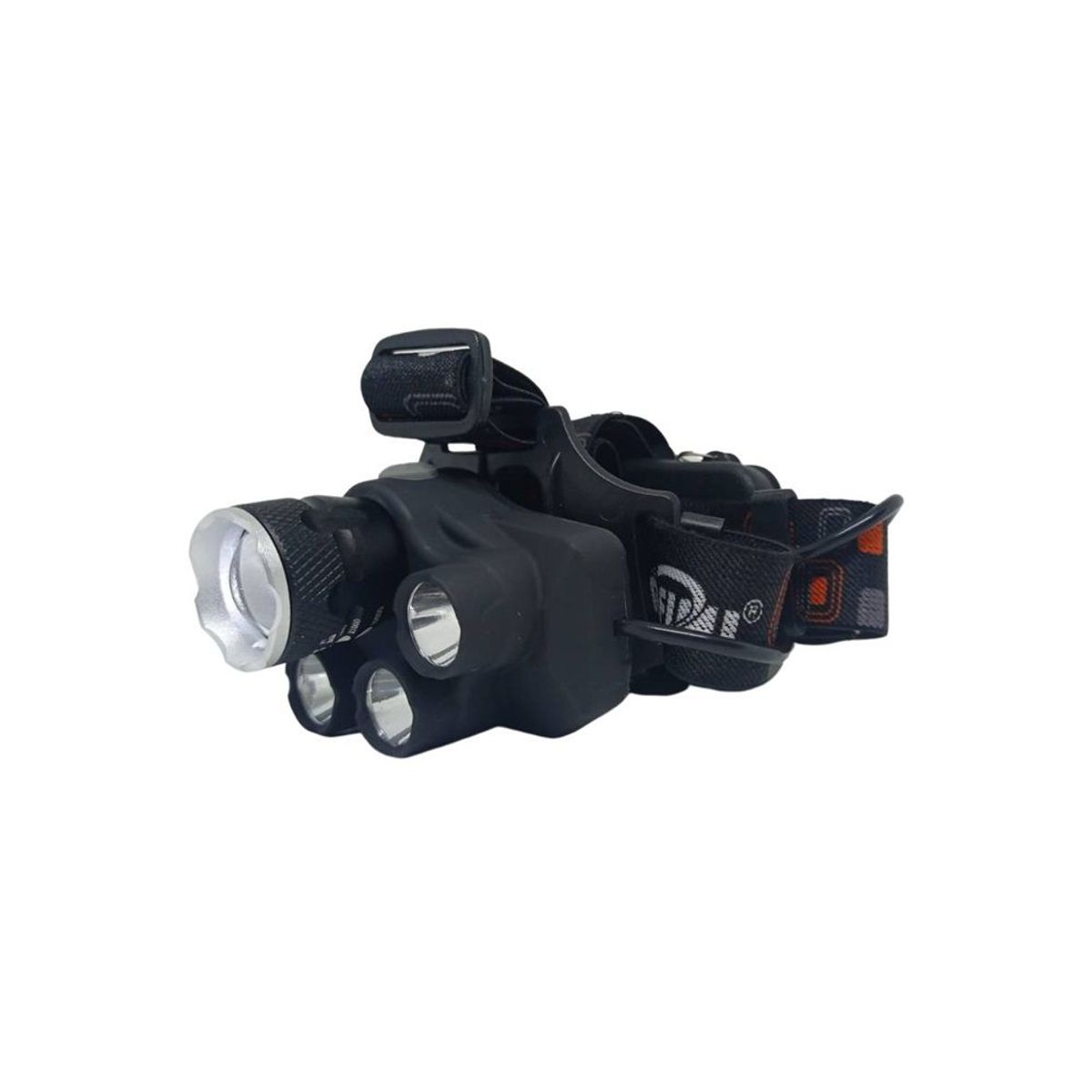 CAFINI - Linterna Frontal 5 Leds Recargable Multifuncional Luz Azul 7627C-5