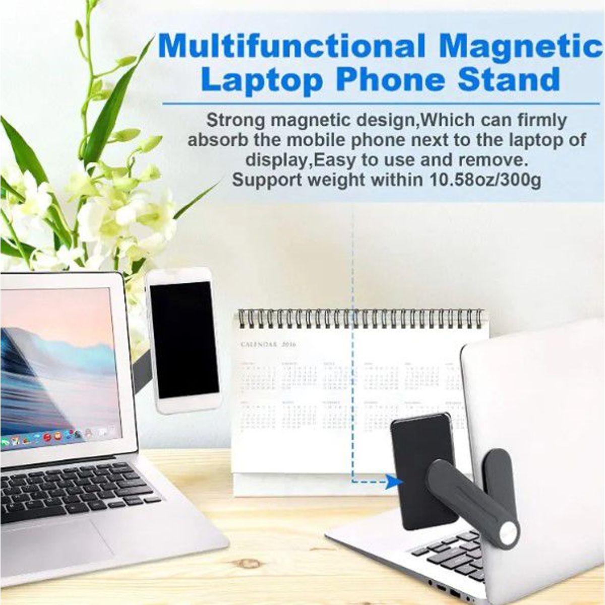 GENERICO - Clip Magnetico Celular - Laptop