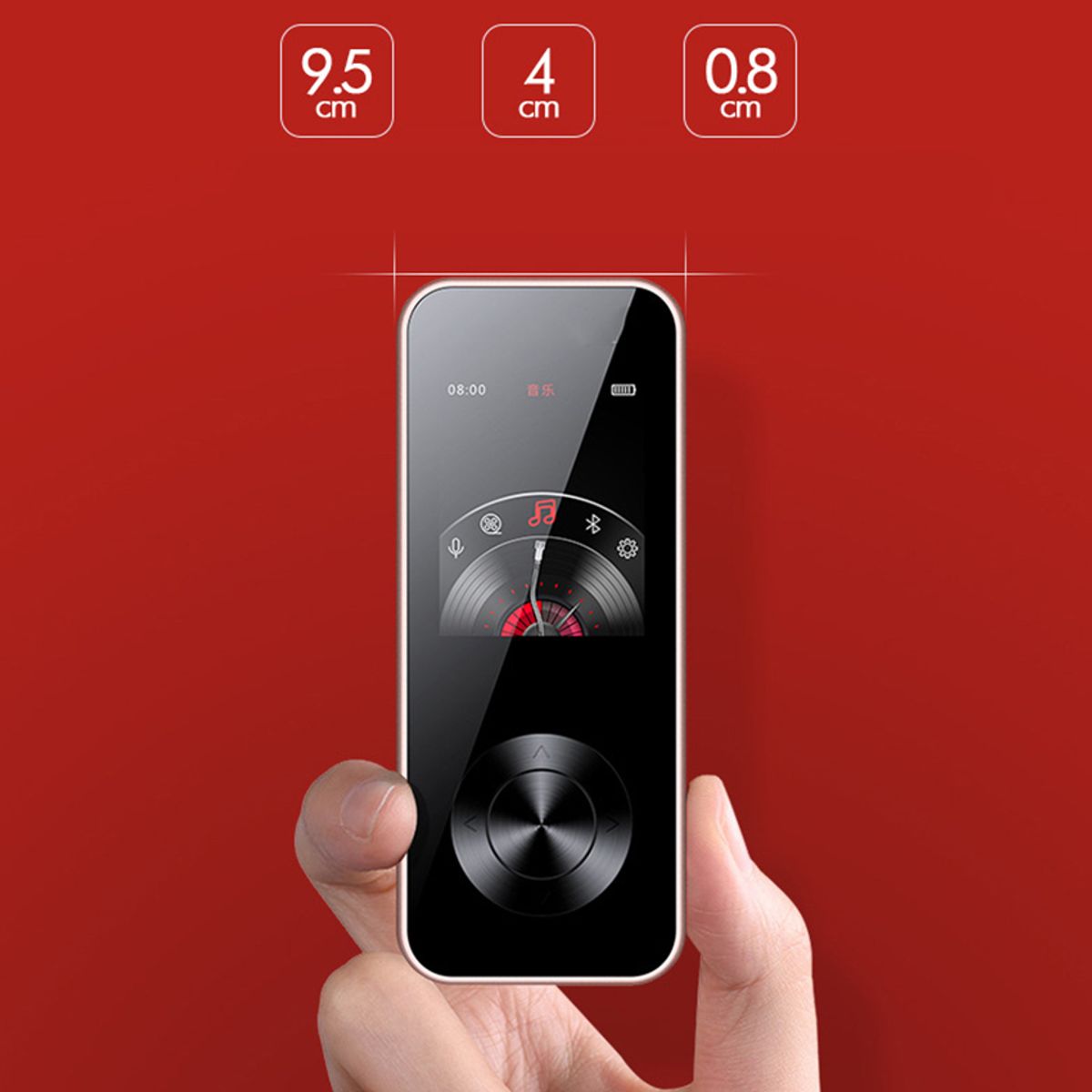 VENUS MIA - Mini reproductor de música portátil - 8GB