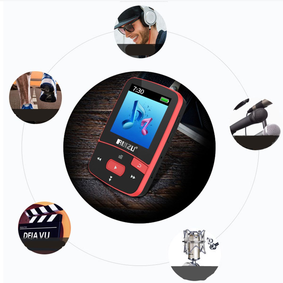 VENUS MIA - Versión deportiva portátil mp3 - negro