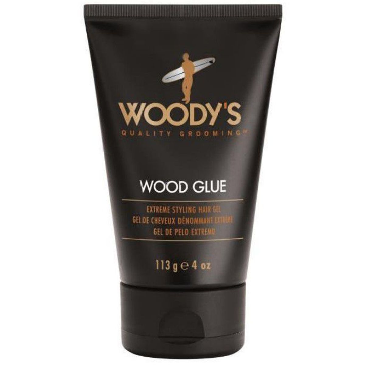 WOODYS - Gel para peinado fijación alta woodys wood glue 113g