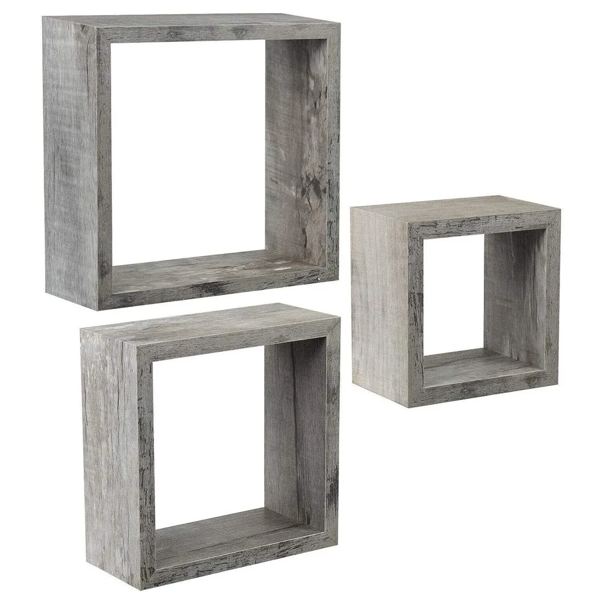 GENERICO - Repisa Flotante Decorativa Cemento - Petrox Home