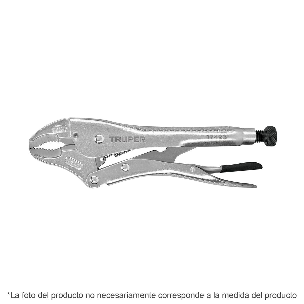 TRUPER - Alicate 5" (13cm) de Presión Curvo 17420 Truper