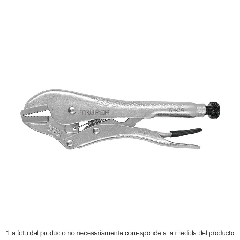 TRUPER - Alicate 7" (18cm) de Presión Recto 17422 Truper
