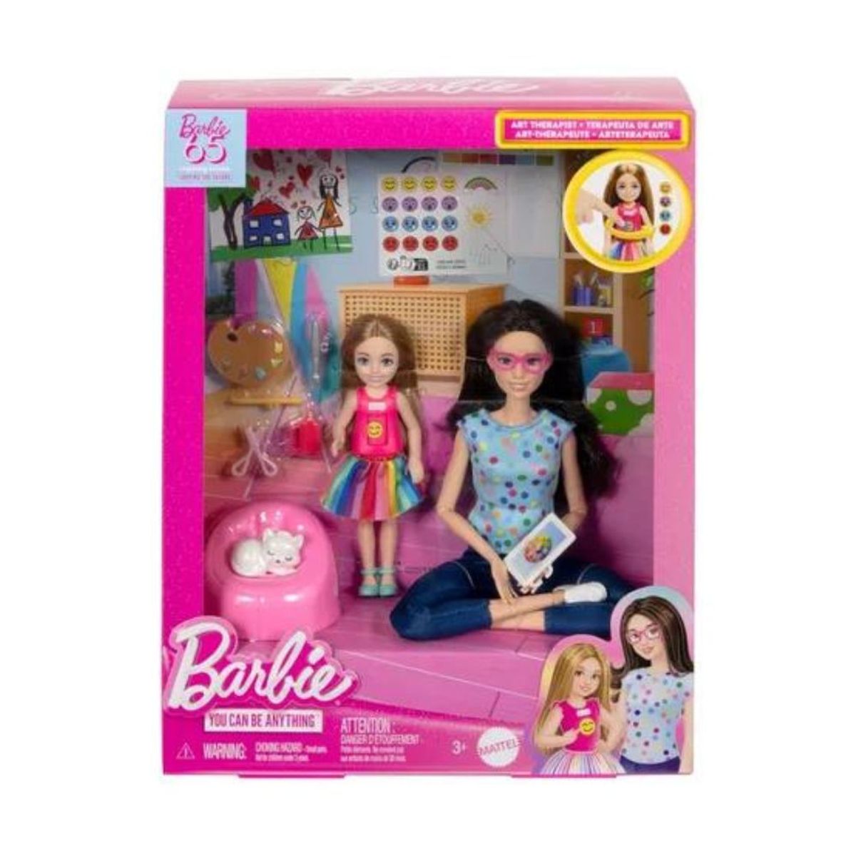BARBIE - Barbie Muñeca Profesiones Terapia De Arte