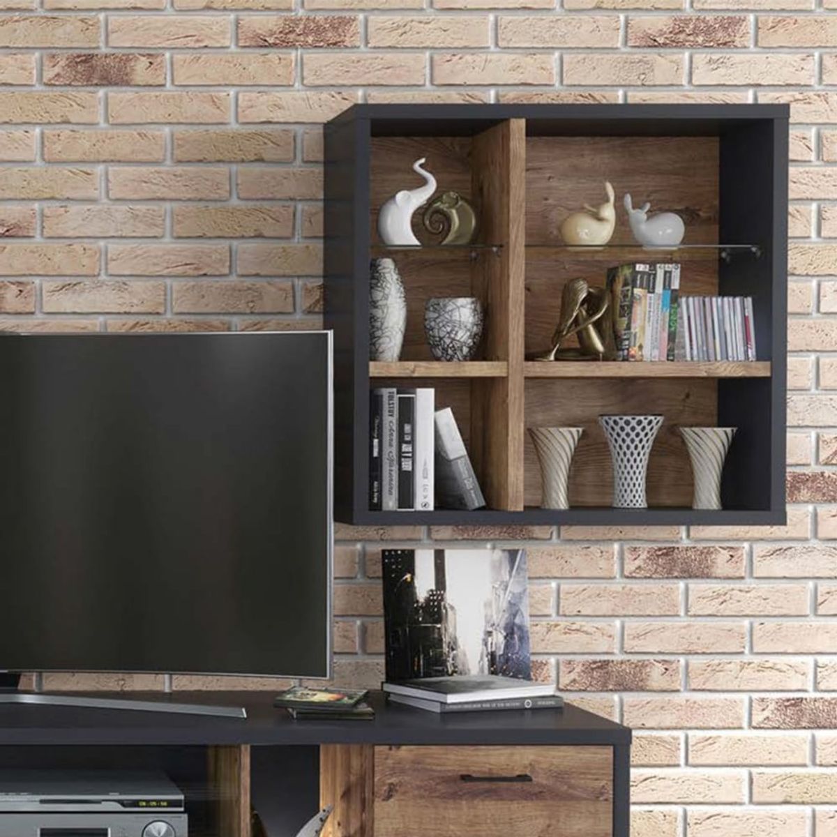 GENERICO - Repisa Armado Termes Bicolor - Petrox Home