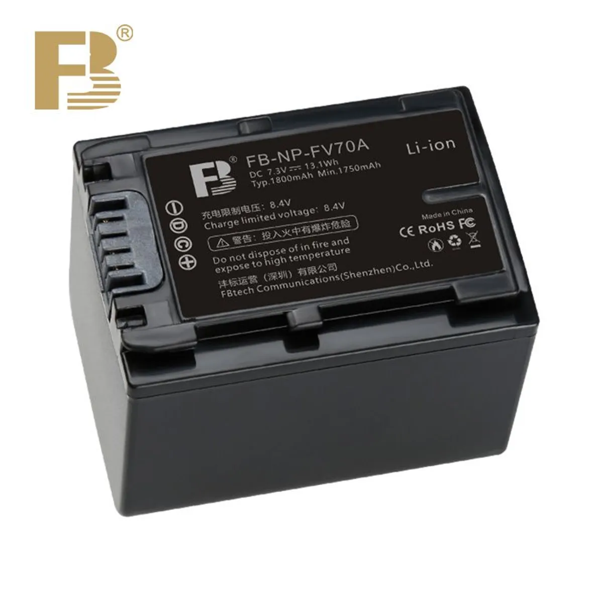 GENERICO - Bateria NP-FV70 1800 mah  FB