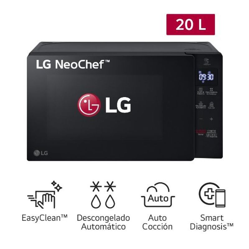 LG - HORNO MICROONDAS LG 20 L EASYCLEAN - MS2032GAS