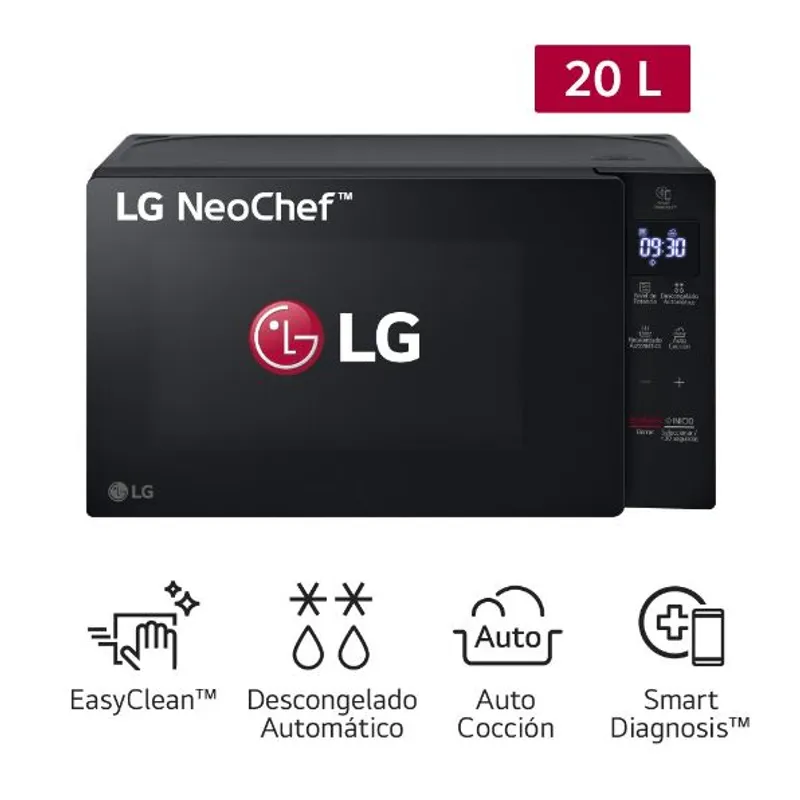 LG - HORNO MICROONDAS LG 20 L EASYCLEAN - MS2032GAS