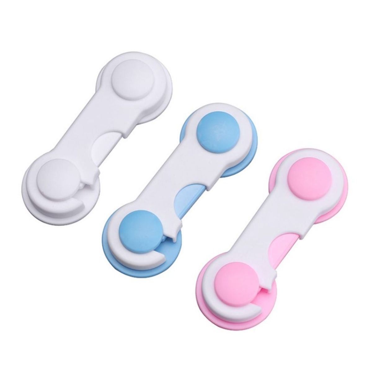 PENTHA - Cerradura Bloqueo de Seguridad para Bebé x6 pzas Rosa