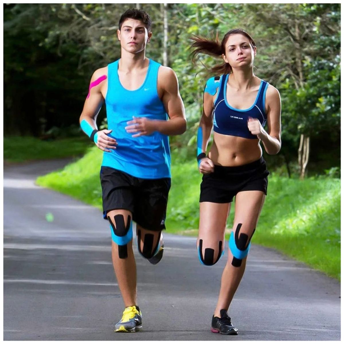 POWER PRENE - Kinesiology Tape Cinta Kinesiológica para Rehabilitación y Terapia