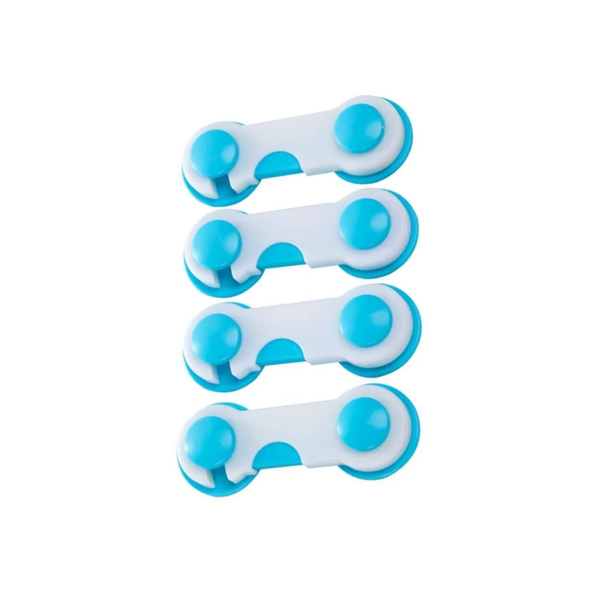 PENTHA - Cerradura Bloqueo de Seguridad para Bebé x6 pzas Celeste