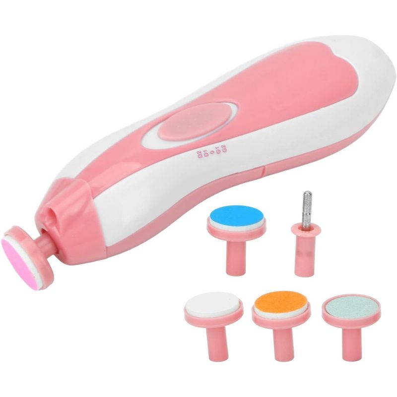 PENTHA - Lima Eléctrica para Uñas de Bebé Color Rosado